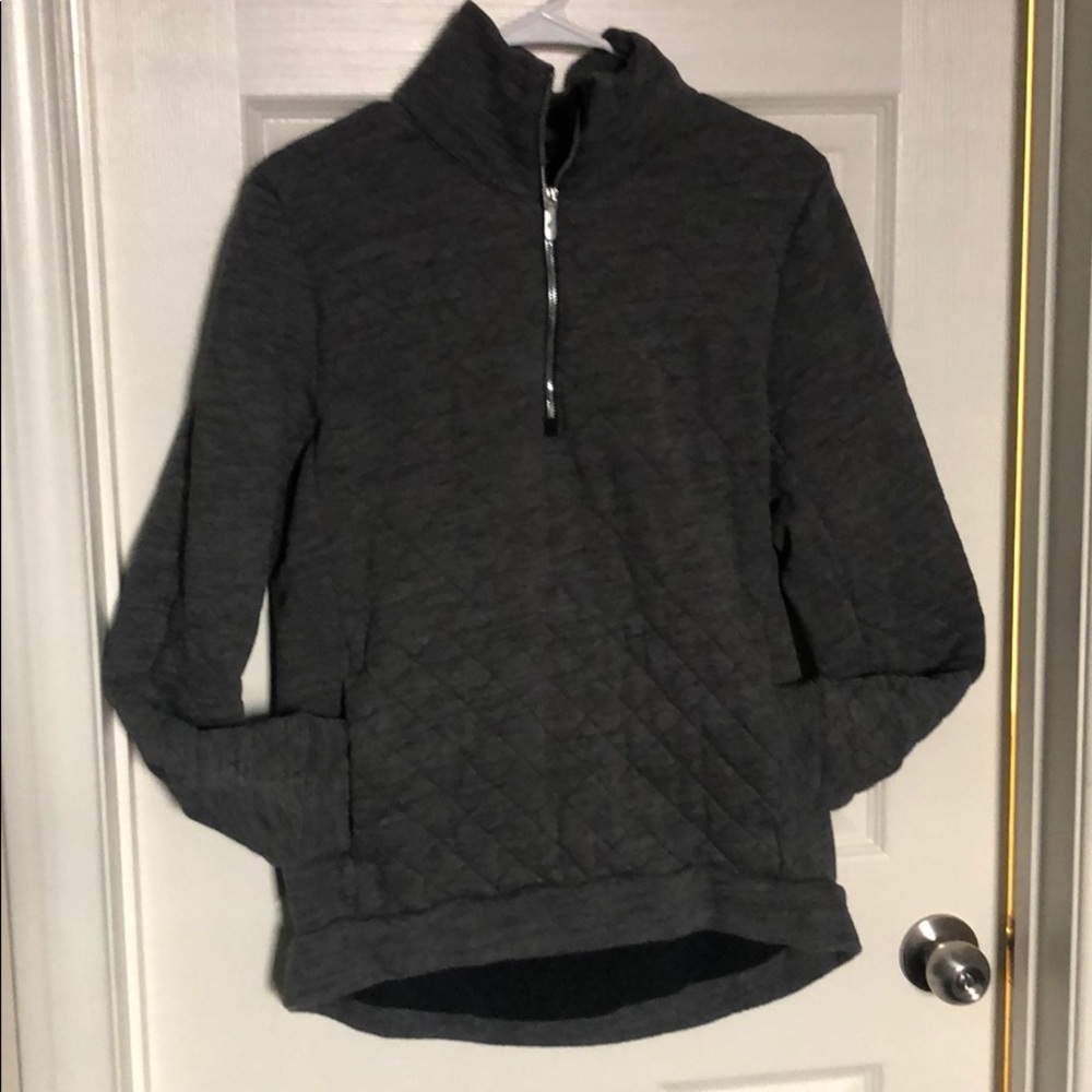 lululemon quilted pullover 1/2 zip
